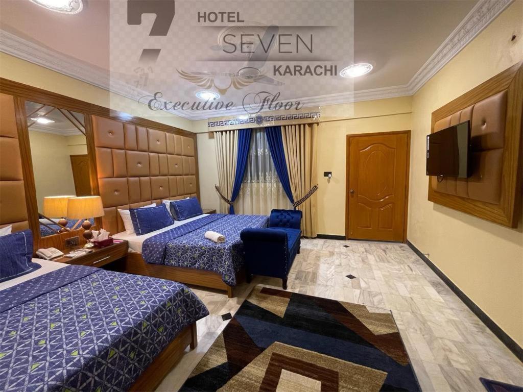 Hotel Seven 7 Karachi Buitenkant foto