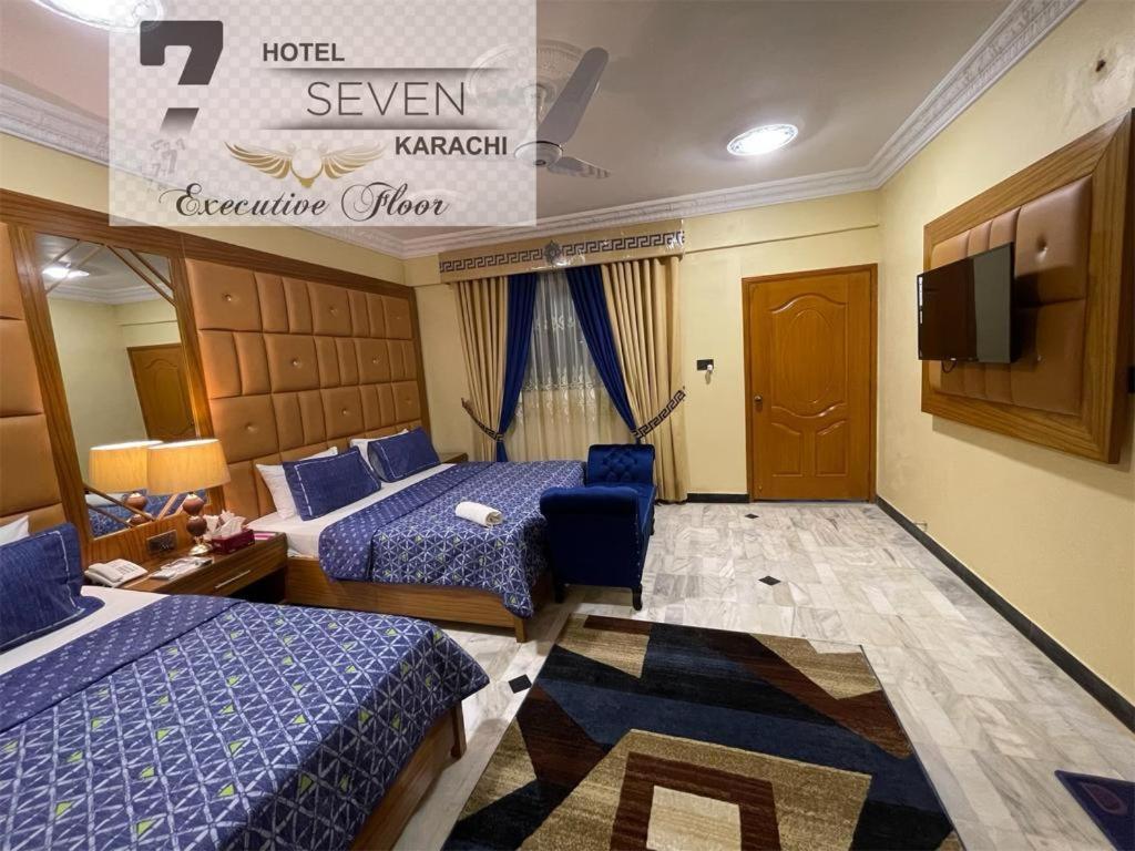 Hotel Seven 7 Karachi Buitenkant foto